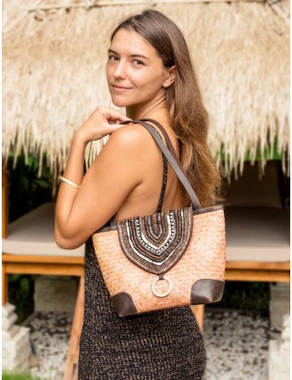 Top-Rated Selection Victoria Rattan Bag On Hand Now